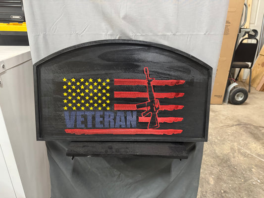 Veteran sign