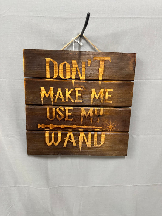 Harry Potter Wand Sign